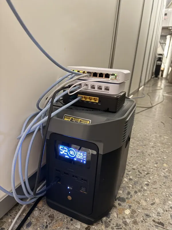 行動網路設備與備援線路